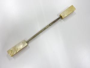 アンティーク　白蝶貝　笄